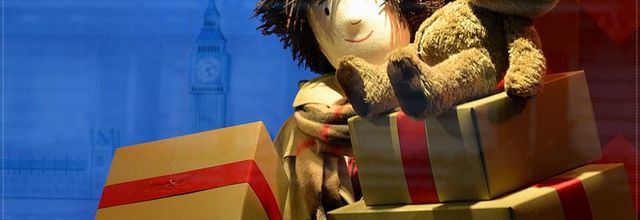 Les vitrines du Printemps Haussmann : Un monde féerique !