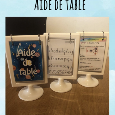 Aides de table