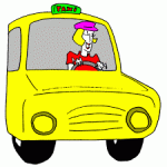 Azélie est chauffeur de taxi