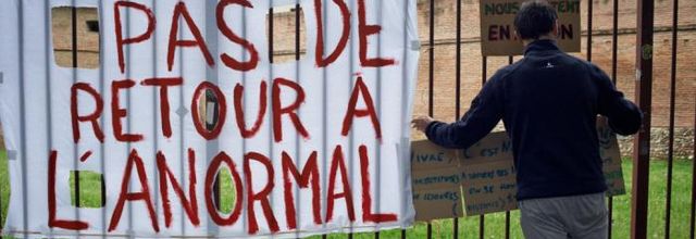 APPEL :  AU COEUR DE LA CRISE CONSTRUISONS L’AVENIR