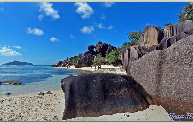Rochers de Anse Source d'Argent - La Digue - Seychelles