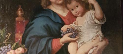 Deux tableaux ex-voto du XIX ème siècle