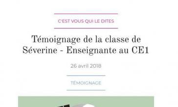 Mes témoignages - Classe de Demain
