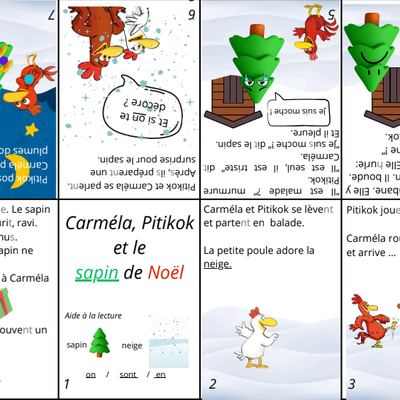 Ptites poules Contribution: une histoire de Noël par marionO