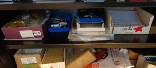 Dans le bureau de la directrice