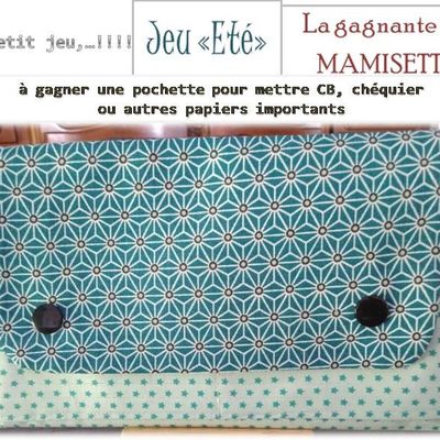 Jeu Eté 2025 - La gagnante