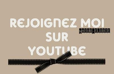 Ma toute nouvelle chaine youtube