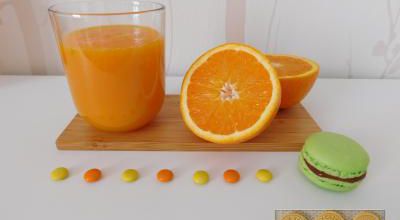 Smoothie détox orange pomme carotte 