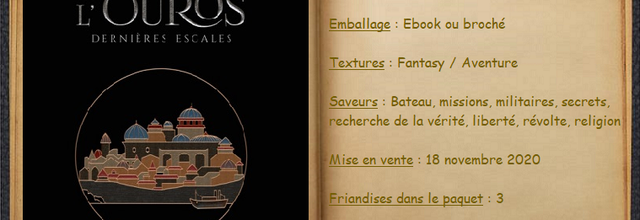 L'Ouros T1 - Dernières escales - Ornella Salvador