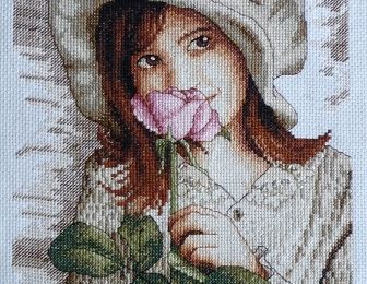La fillette et la rose ... 