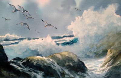 855 - Aquarelle de Christian Zaber 