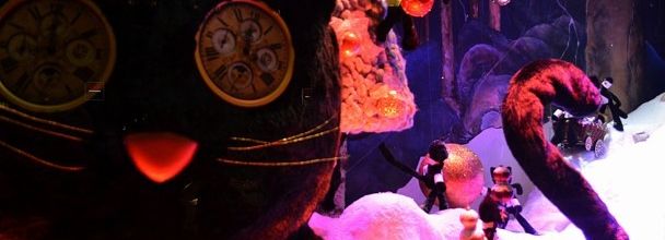 Noël aux Galeries Lafayette : La Forêt des Chats noirs ...