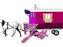 624 B - Roulotte - gif anime, blinkie, signature