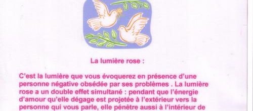 Les différentes couleurs de la lumière pour faire du bien a soi et aux autres 