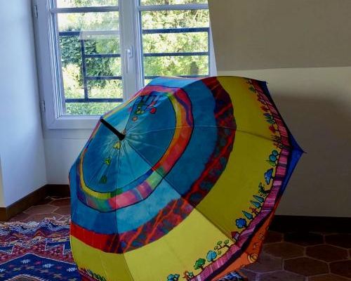 Parapluies à l'intérieur... 