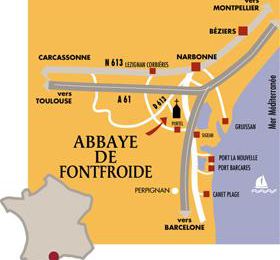 ☻ Le séjour au Barcarès (2010) : Fontfroide au soleil du midi