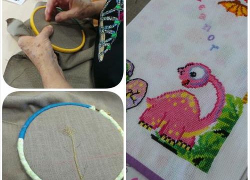 Les broderies de nos vendredis  de l'été