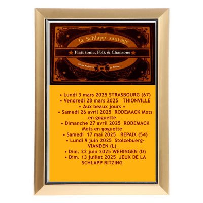 Agenda avril-novembre 2025