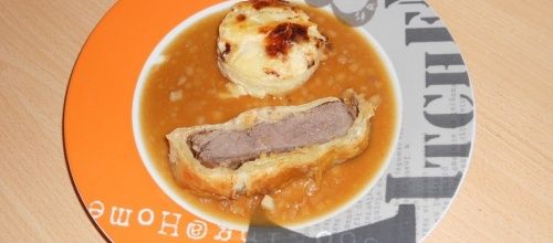 Rôti de bœuf en croûte & son Gratin dauphinois
