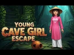  G4K Young Cave Girl Escape  - games4king ✨