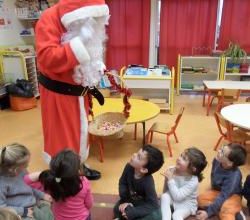 La visite du Père Noël