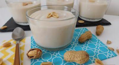 Crème dessert au beurre de cacahuète