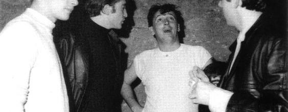 photo GENE VINCENT et BEATLES (3 membres)