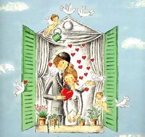 SAINT VALENTIN (Les amoureux de peynet)