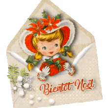 Bientôt Noël, gif animé, blinkie,carte, attente