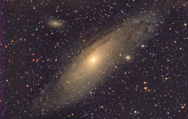 M31 galaxie d'Andromède, le 18/08/2025