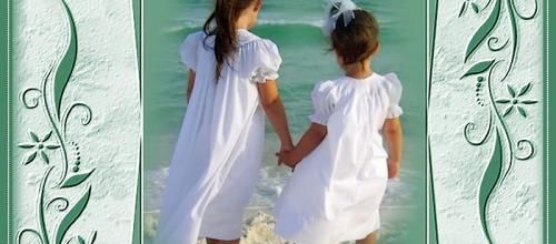  Deux enfants au soleil .