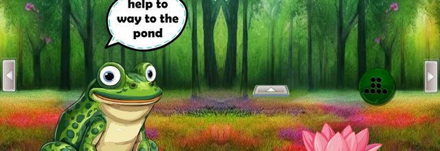 Way to the frog pond soluce