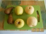 Compote épicée à la pomme poire et nashi