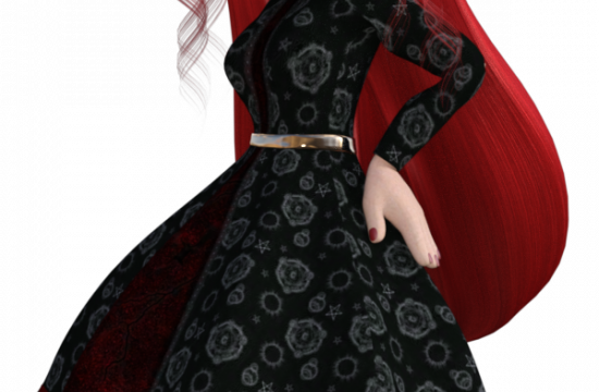 Tube "Cookie" gothique (image-render)