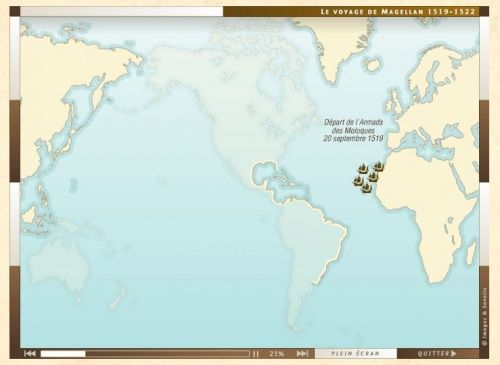 Le voyage de Magellan