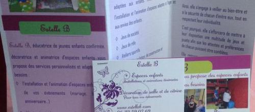VOICI LES FLAYERS ESTELLE B.