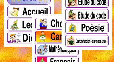 Programme du jour :  nouvelle version