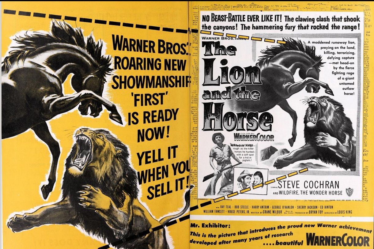 THE LION AND THE HORSE BOX OFFICE USA 1952