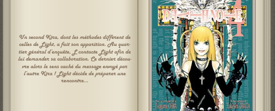 « Death Note : tome 4 » de Tsugumi Ohba & Takeshi Obata