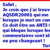On n'oublie pas l'humour du dimanche chez les "Tiot".