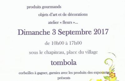 Marché artisanal à Ligny sur Canche