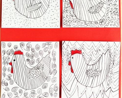 poulettes graphiques