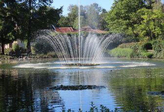 les jets d'eau du Puy du Fou