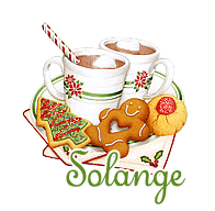 669 - Gâteaux de Noël - Signature, blinkie, gif animé