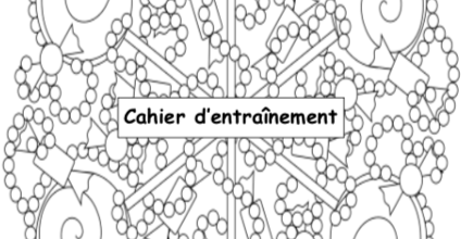Page de garde du cahier d’entraînement (sans mention du niveau)