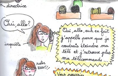 La télévision d'Emma ou comment plomber une séance de maths...