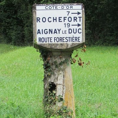 Voici les dernières "bornes Michelin" qui existent dans le Châtillonnais