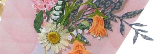 Fleurs faites maison .
