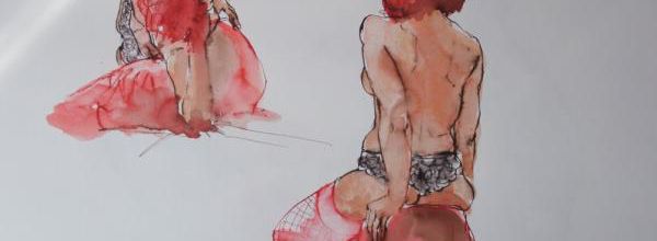 Vendredi - Croquis colorés