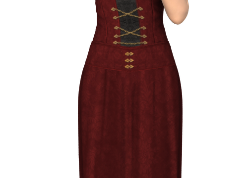 Tube de femme gothique (image-render)